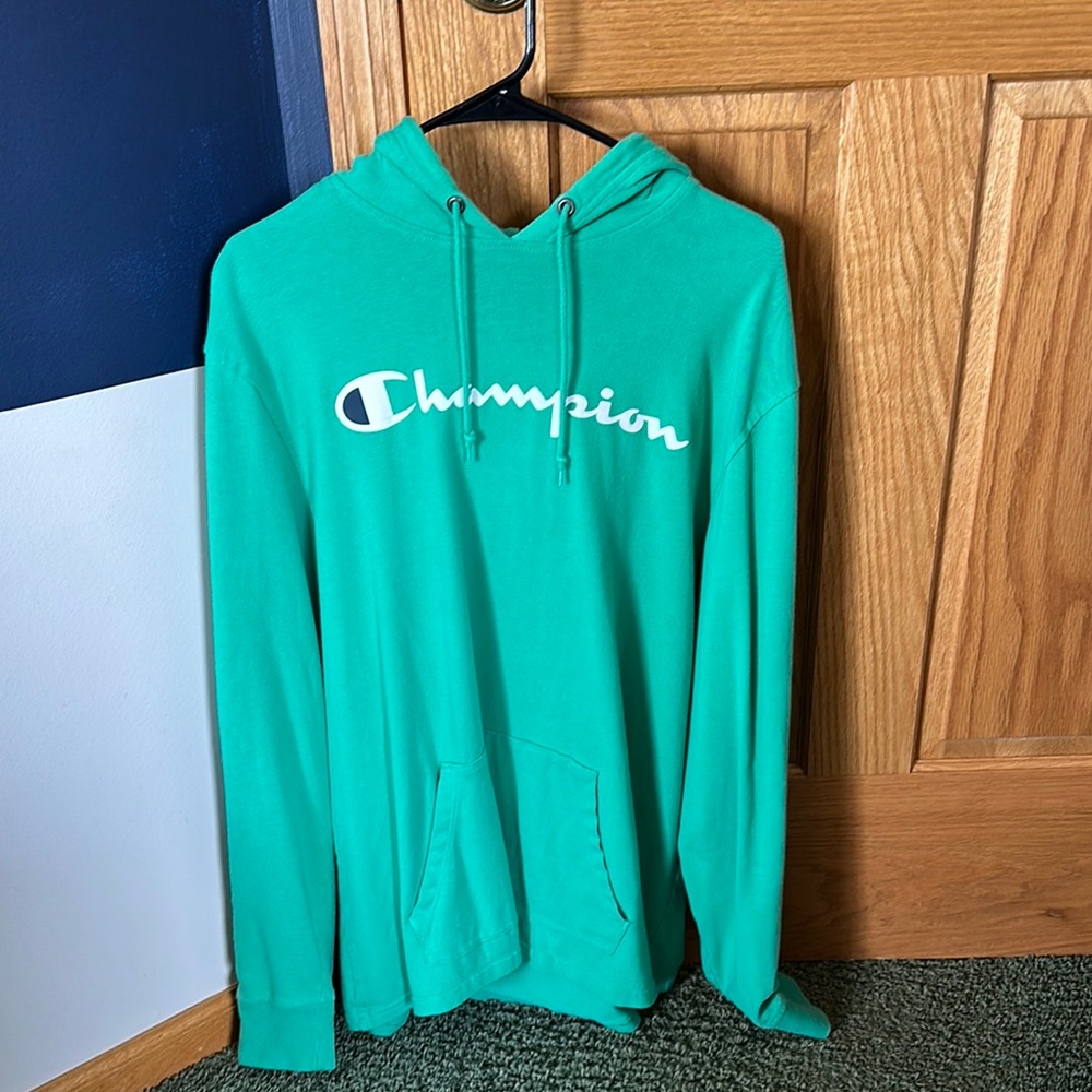 Champion Green Hoodie
